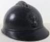 WW1 French Infantry M-15 Adrian Steel Helmet - 3