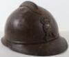 Italian Infantry Adrian Steel Helmet Shell - 3