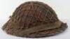 WW2 British Camouflaged Combat Helmet - 3