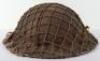 WW2 British Camouflaged Combat Helmet - 5