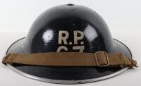 Very Unusual Civil Defence Helmet for River Patrol