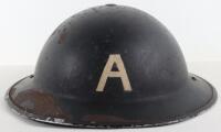 WW2 British Civil Defence Ambulance Drivers Steel Helmet