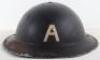 WW2 British Civil Defence Ambulance Drivers Steel Helmet