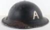 WW2 British Civil Defence Ambulance Drivers Steel Helmet - 3