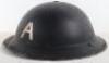 WW2 British Civil Defence Ambulance Drivers Steel Helmet - 4