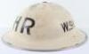 WW2 British Home Front Heavy Rescue Steel Helmet - 6