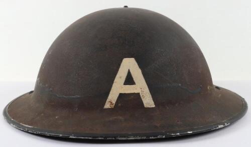 WW2 British Home Front Ambulance Drivers Steel Helmet