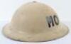 WW2 British Home Front Medical Officers Steel Helmet - 4