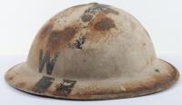 WW2 Senior Wardens Steel Helmet