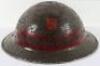 WW2 British Home Front Middlesex County Council National Fire Service Steel Helmet