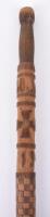 WW2 German Eastern Front Carved Wolchow Stick