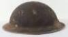 Interesting Israeli 6 Day War Battle Damaged Steel Helmet - 4