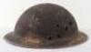 Interesting Israeli 6 Day War Battle Damaged Steel Helmet - 5