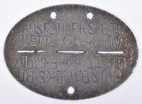 Waffen-SS Identity Disc