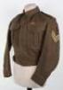 WW2 Far East Royal Artillery 2nd Infantry Division Battle Dress Blouse