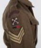 WW2 Far East Royal Artillery 2nd Infantry Division Battle Dress Blouse - 4