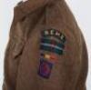 WW2 Royal Electrical Mechanical Engineers Craftsman’s Battle Dress Blouse Attached Seaforth Highlanders 51st Highland Division - 4