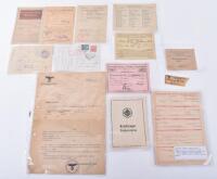 Selection of Third Reich Period Documents