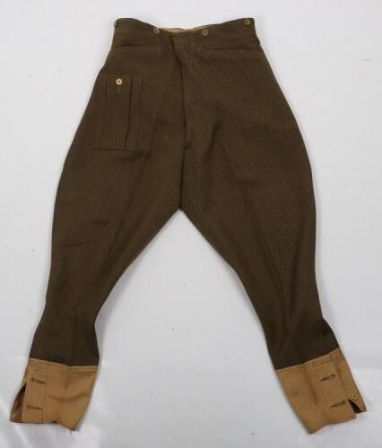 Service Dress Pantaloons for Motor Cyclists