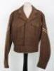 British 1949 Pattern Battle Dress Blouse 3rd Dragoon Guards / Royal Armoured Corps Training Brigade Catterick - 9