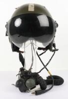 Royal Air Force Mk IV Bone Dome Flying Helmet and Oxygen Mask Set