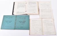 Royal Air Force No44 (Rhodesia) Squadron Log Book Grouping of Pilot Officer William Buckel Lost in Action During a Mission to Berlin in 1943