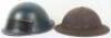 Two Steel Helmets of Royal Air Force Interest Belonging to Father and Son - 4