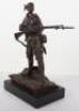 Boer War “A Gentleman in Khaki” Bronze Figure - 5