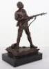 Boer War “A Gentleman in Khaki” Bronze Figure - 9