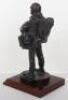 Bronze Figure of a British Paratrooper - 7