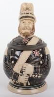 Friedrich III Emperor of Germany Character Porcelain Stein,