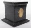 Marble Plinth with Presentation Plaque to Commemorate German War Association - 4