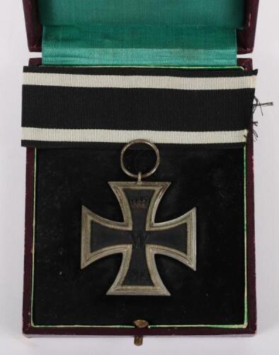 Imperial German 1914 Iron Cross 2nd Class in Presentation Case