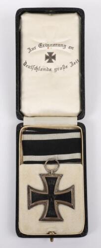 Imperial German 1914 Iron Cross 2nd Class in Presentation Case