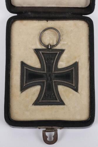 Imperial German 1914 Iron Cross 2nd Class in Presentation Case