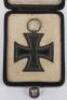 Imperial German 1914 Iron Cross 2nd Class in Presentation Case