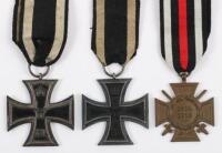 2x Imperial German 1914 Iron Cross 2nd Class