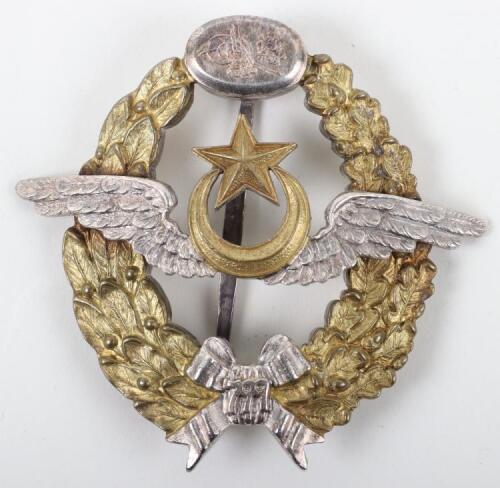 Rare WW1 Ottoman Empire Turkish Pilots Badge
