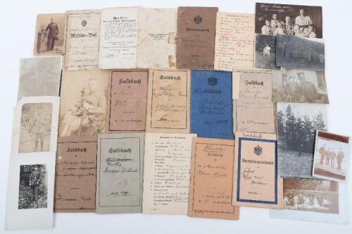 Imperial German Soldbuch & Militarpass Documents