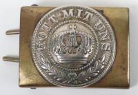 Unusual Imperial German Prussian Belt Buckle