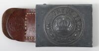 Imperial German 1916 Dated M-15 Bavarian Belt Buckle