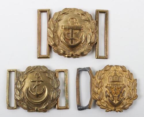 Imperial German Kaiserliche Marine (Naval) Officers Belt Buckle