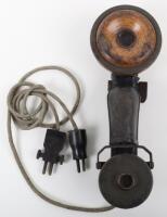 WW1 German Trench Telephone Receiver