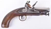 Scarce 16 Bore Regulation Flintlock Holster Pistol for Police or Coastguard