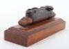 Mounted WW1 Turkish Mauser Rifle Rear Sight Guide - 5