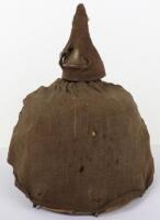 WW1 German Infantry Regiment Nr 95 (6.Thuringisches) Other Ranks Pickelhaube with Trench Cover