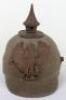 WW1 German Prussian Ersatz Felt Pickelhaube