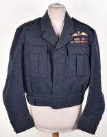 Royal Air Force Battle Dress Attributed to Wing Commander D W Reid DFC