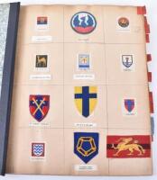 Folder of British Cloth Formation Signs