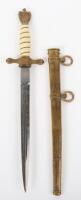 WW2 German Naval (Kriegsmarine) Officers Dress Dagger by Carl Eickhorn